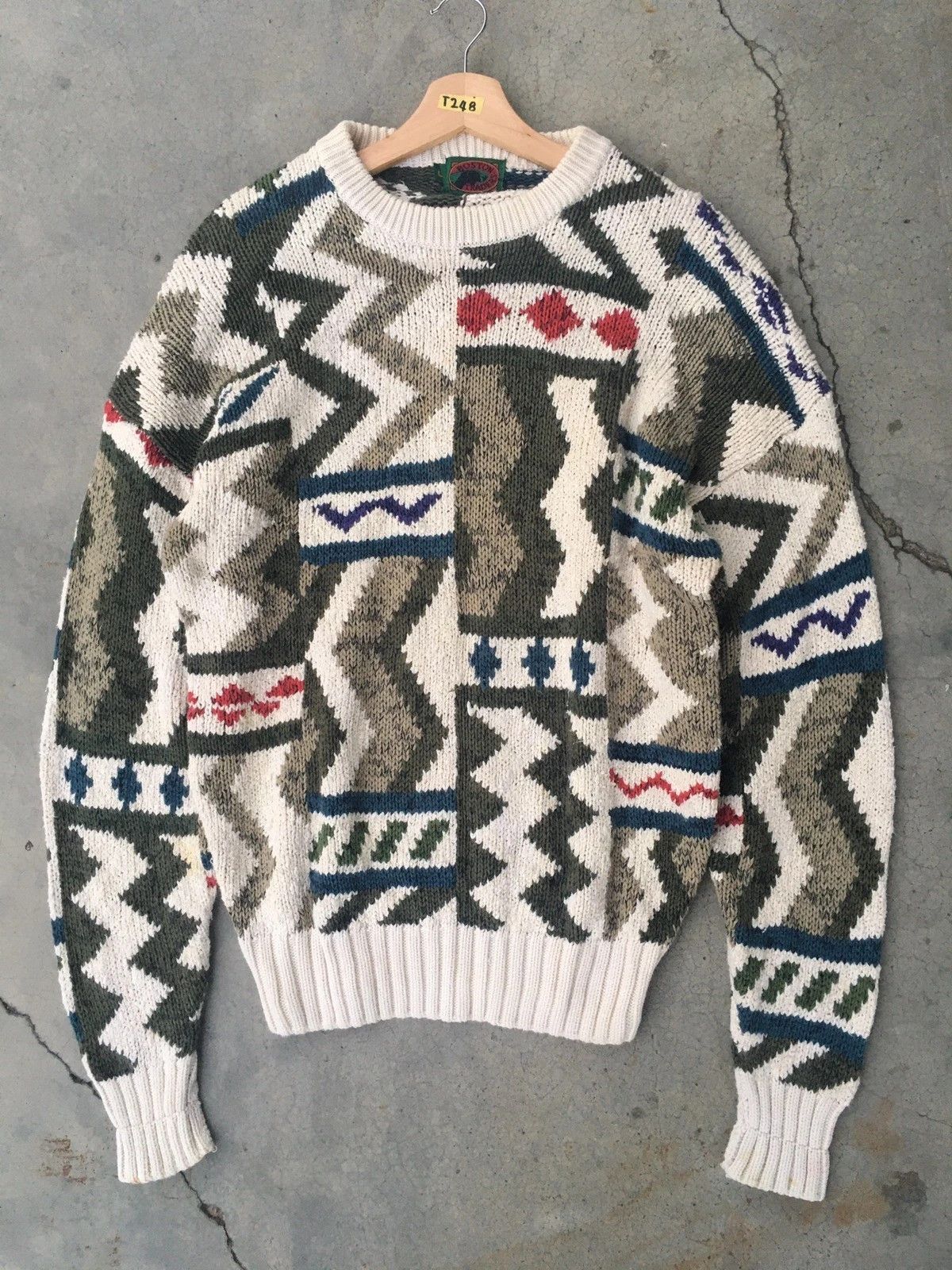 Other 📌BOSTON TRADER’S Canadian Pullover Colour Knit Like Navajo Size US L / EU 52-54 / 3 - 1 Thumbnail