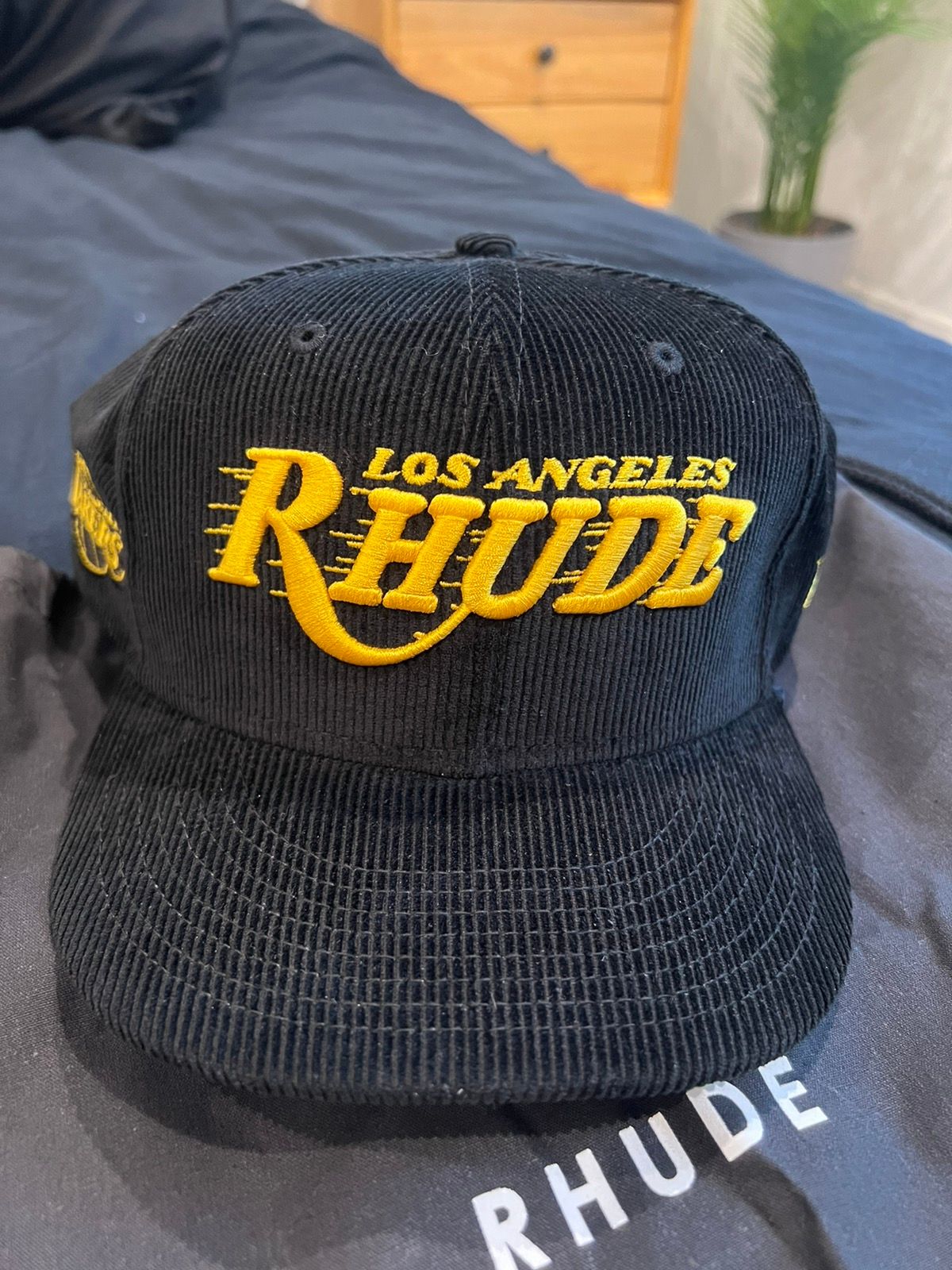 Rhude x Los Angeles Lakers New Era Dreamers Hat White/Black Men's - FW20 -  US