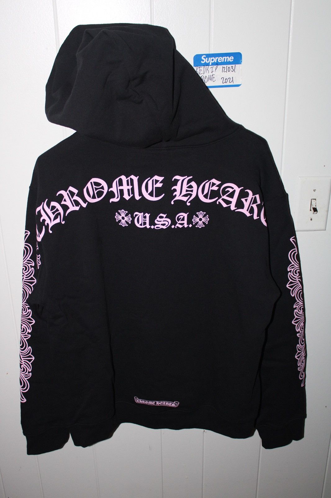 クロムハーツMatty Boy Shoulder Logo Hoodie Chrome Hearts Chrome Hearts Matty Boy Shoulder Logo Hoodie