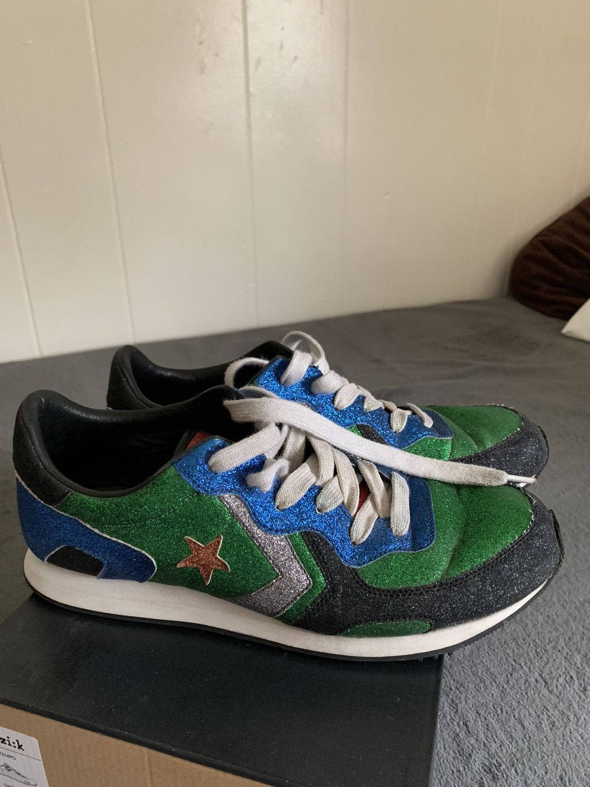 Converse J.W.Anderson JW Anderson x Thunderbolt Green Blue Black Grailed