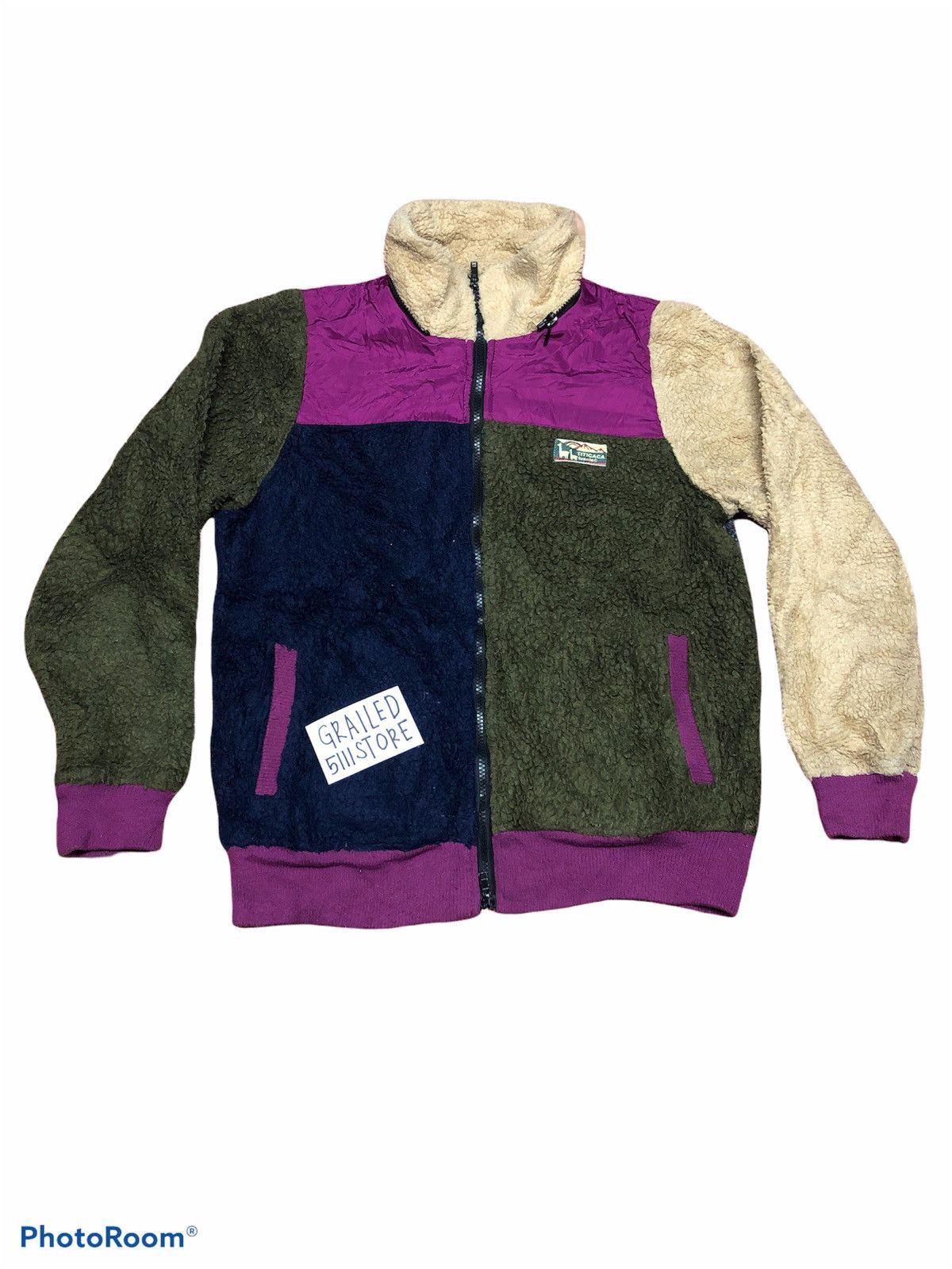 Native Titicaca Multicolor Sherpa Fleece Jacket Size US L / EU 52-54 / 3 - 1 Thumbnail