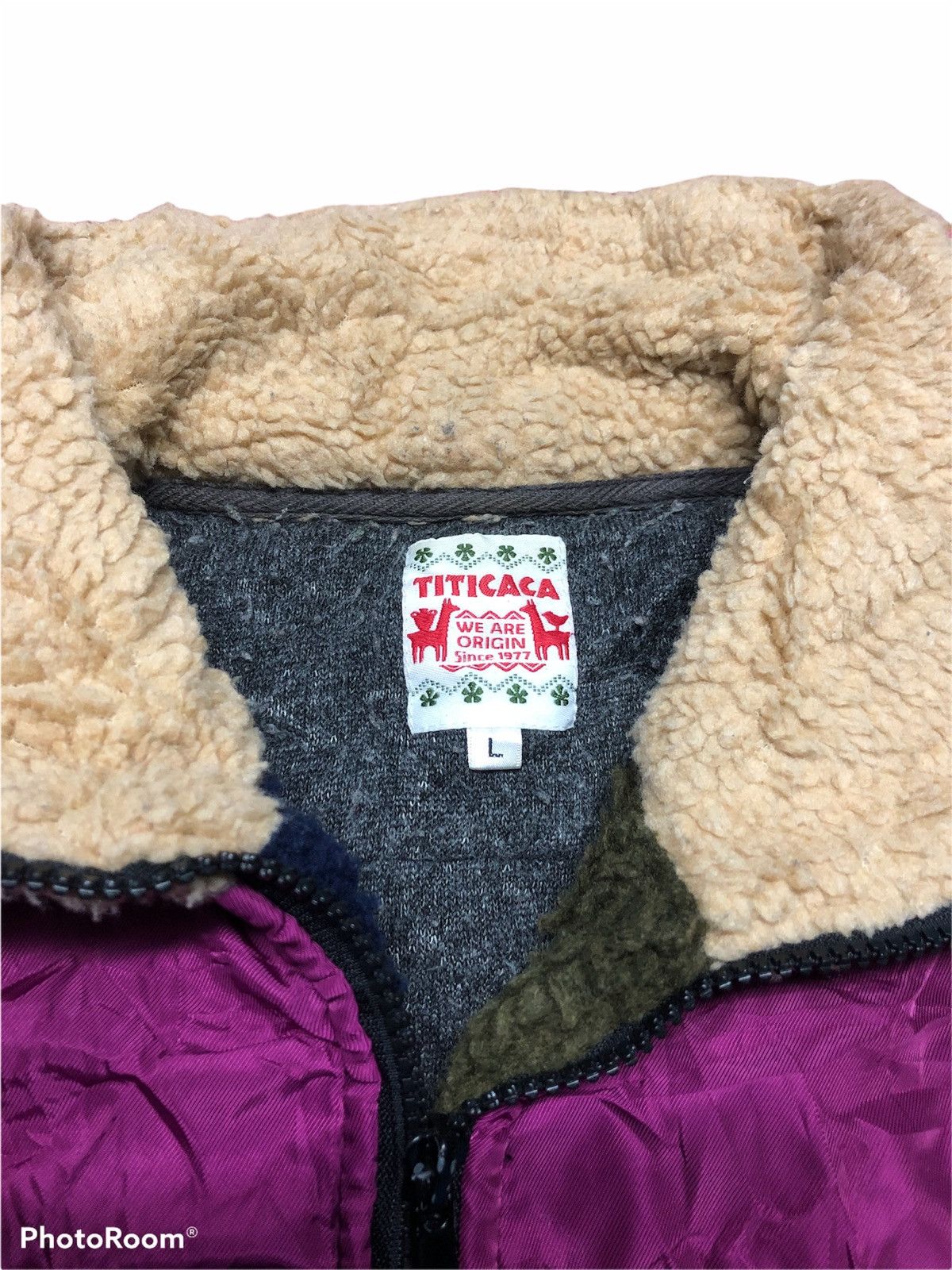 Native Titicaca Multicolor Sherpa Fleece Jacket Size US L / EU 52-54 / 3 - 4 Thumbnail