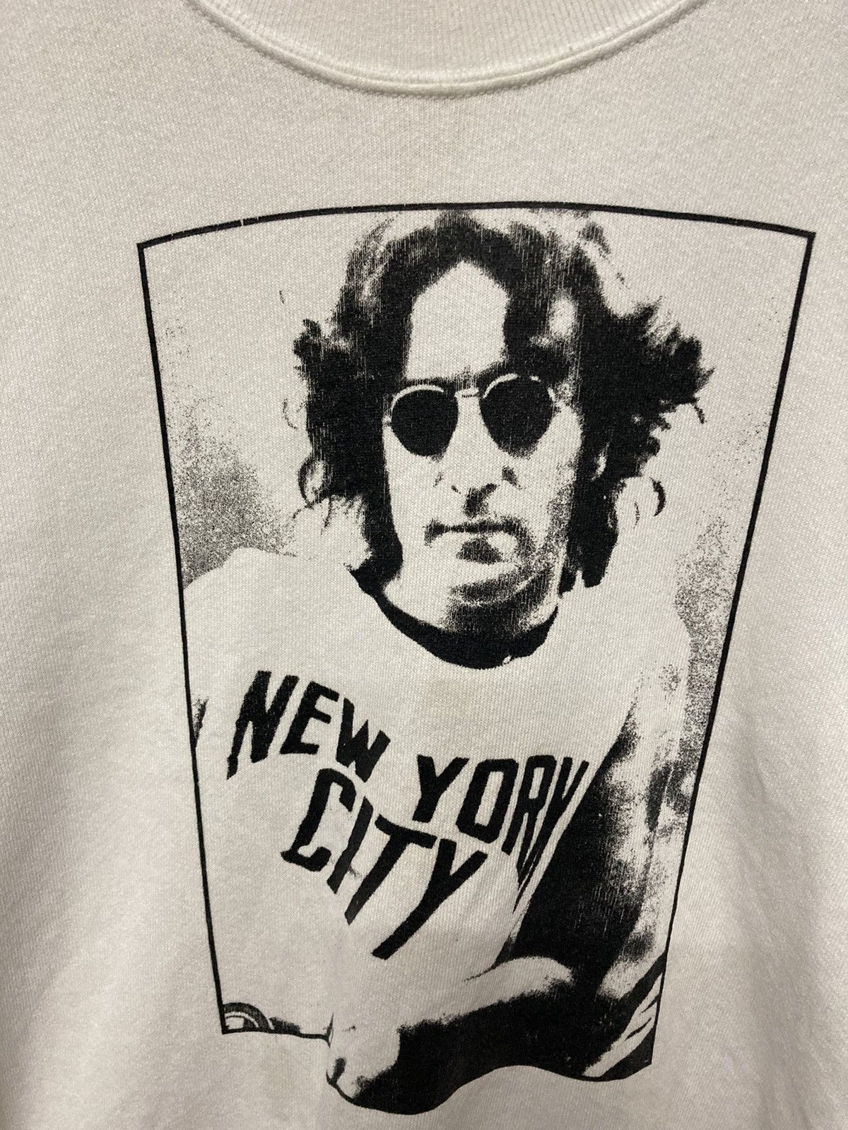 Fruit Of The Loom Vintage John Lennon Iconic Portrait by Bob Gruen Sweatshirt Size US M / EU 48-50 / 2 - 5 Thumbnail