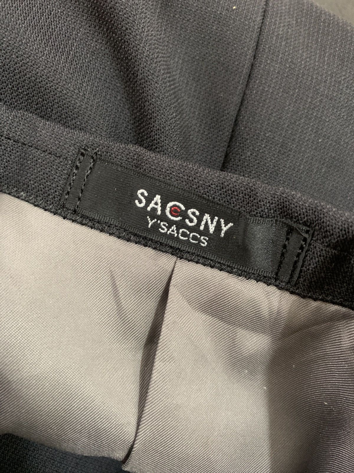 Designer × Yohji Yamamoto Yohji yamamoto sacsny y’saccs fitted blazer Size US M / EU 48-50 / 2 - 4 Thumbnail