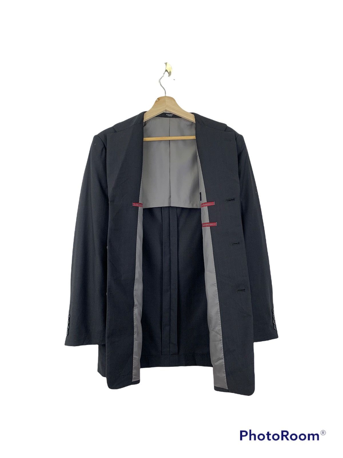 Designer × Yohji Yamamoto Yohji yamamoto sacsny y’saccs fitted blazer Size US M / EU 48-50 / 2 - 3 Thumbnail