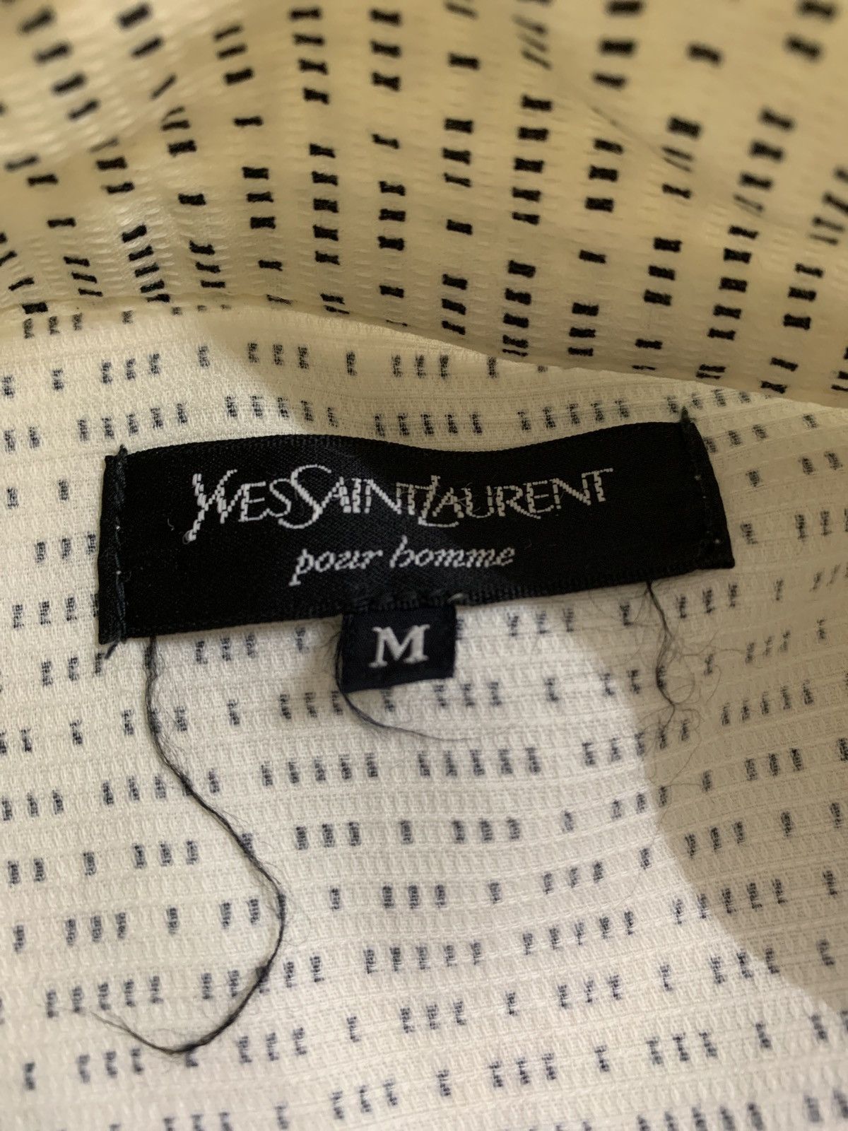 Yves Saint Laurent YSL Pour Homme Kimono style cotton jacket Size US M / EU 48-50 / 2 - 3 Thumbnail
