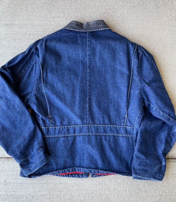 Vintage Vintage 70’s quilt lined denim jacket Grailed