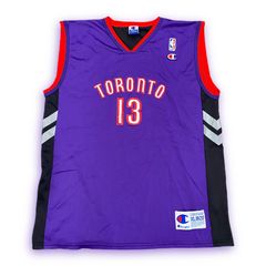 Vintage 90s Essential Toronto Raptors Basketball Single Stitch T-Shirt –  Agent Thrift