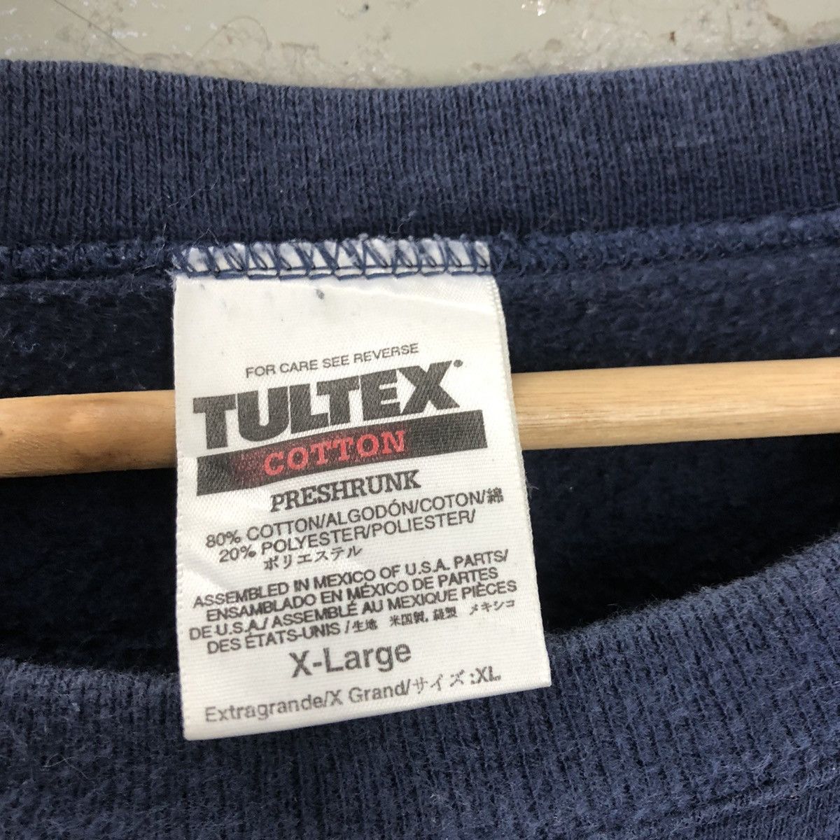 Tultex Vintage 90’s Tultex Plain Crewneck Sweatshirt Size XL Size US XL / EU 56 / 4 - 7 Thumbnail