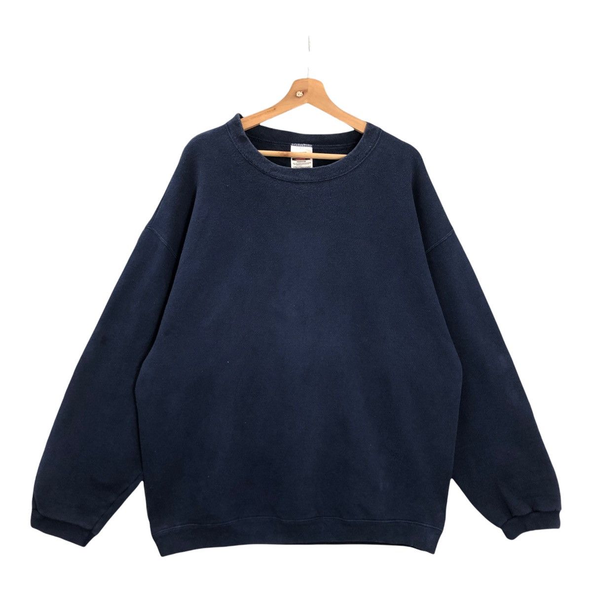 Tultex Vintage 90’s Tultex Plain Crewneck Sweatshirt Size XL Size US XL / EU 56 / 4 - 1 Thumbnail