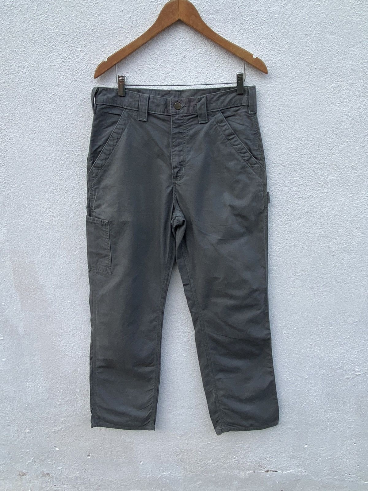 Carhartt Vintage Carhartt carpenter dungaree trousers pants size 32 Size US 32 / EU 48 - 2 Thumbnail