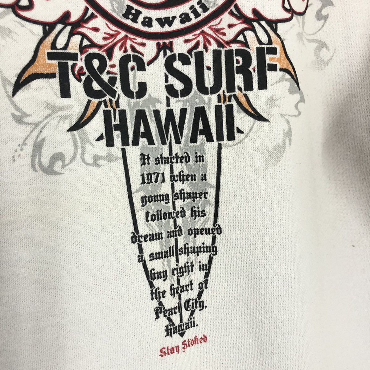 Vintage TnC Hawaii Pearl City Surf Crewneck Sweatshirt Size M Size US M / EU 48-50 / 2 - 10 Thumbnail