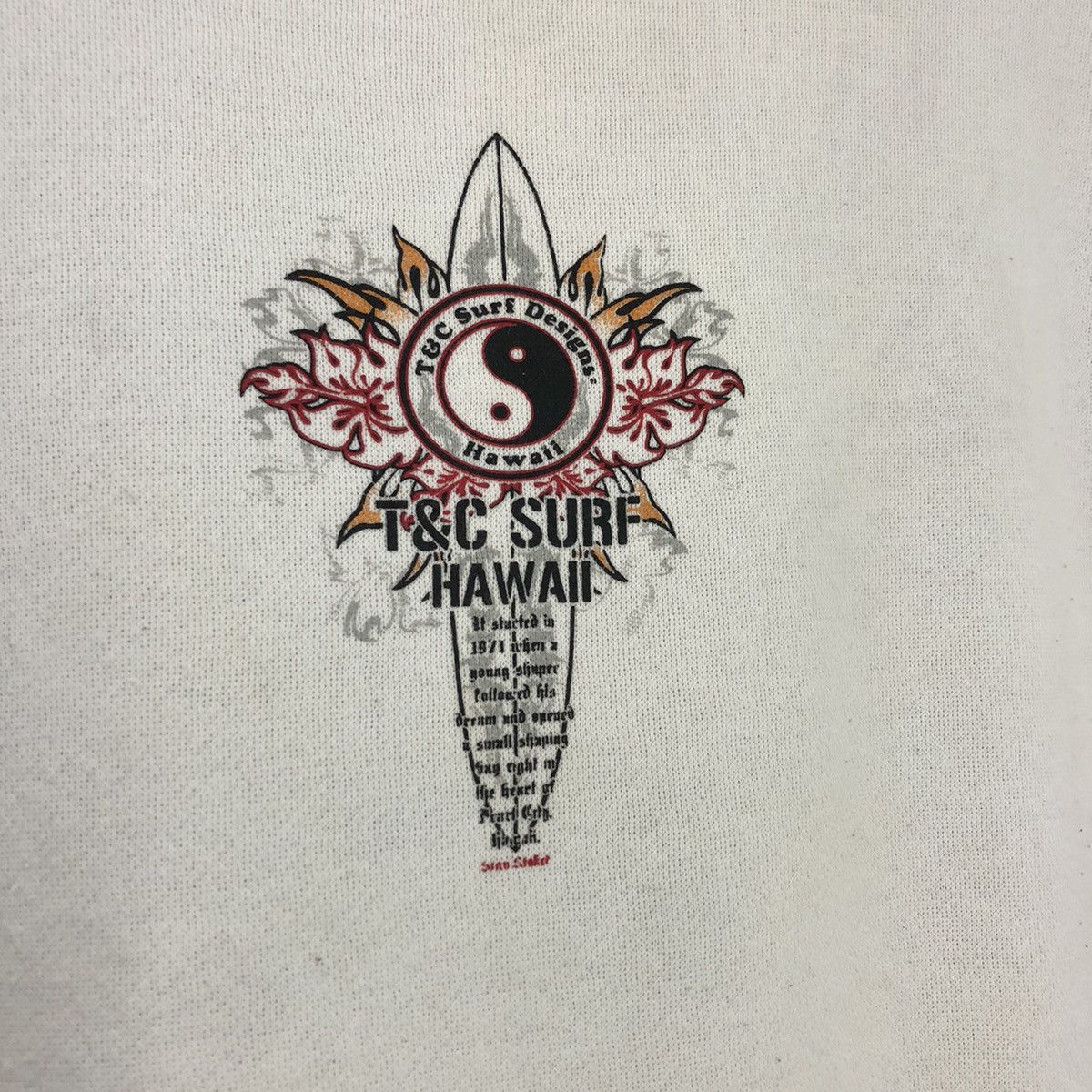 Vintage TnC Hawaii Pearl City Surf Crewneck Sweatshirt Size M Size US M / EU 48-50 / 2 - 8 Thumbnail