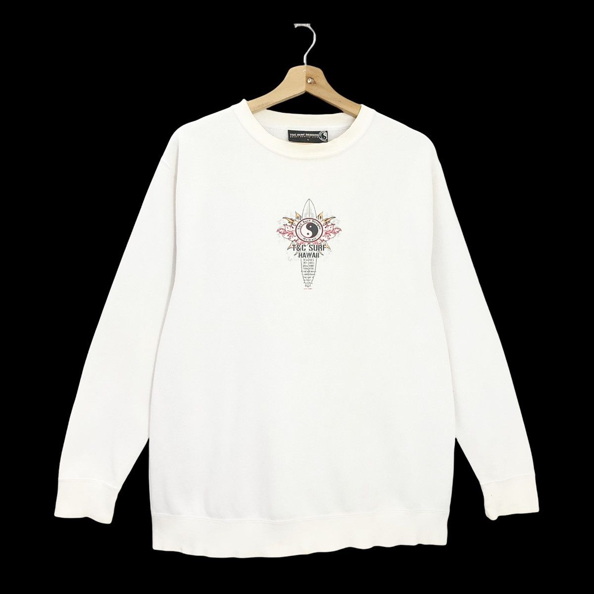 Vintage TnC Hawaii Pearl City Surf Crewneck Sweatshirt Size M Size US M / EU 48-50 / 2 - 6 Thumbnail