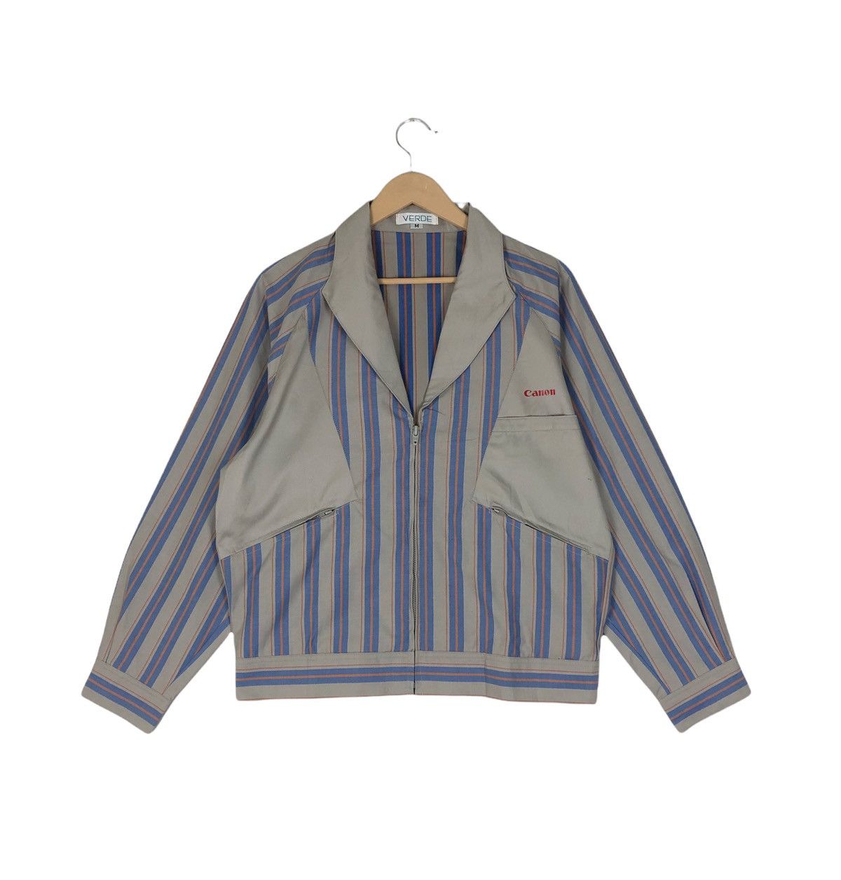 Canon Vintage Japanese Canon Hickory Work Jacket Size US M / EU 48-50 / 2 - 1 Thumbnail