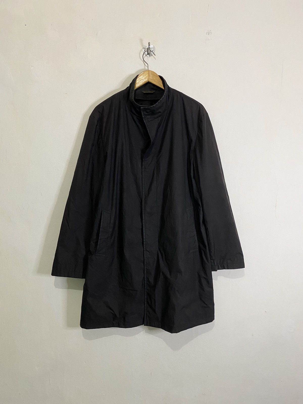 Yohji Yamamoto YY AAR POLYESTER Coat Size US L / EU 52-54 / 3 - 4 Thumbnail