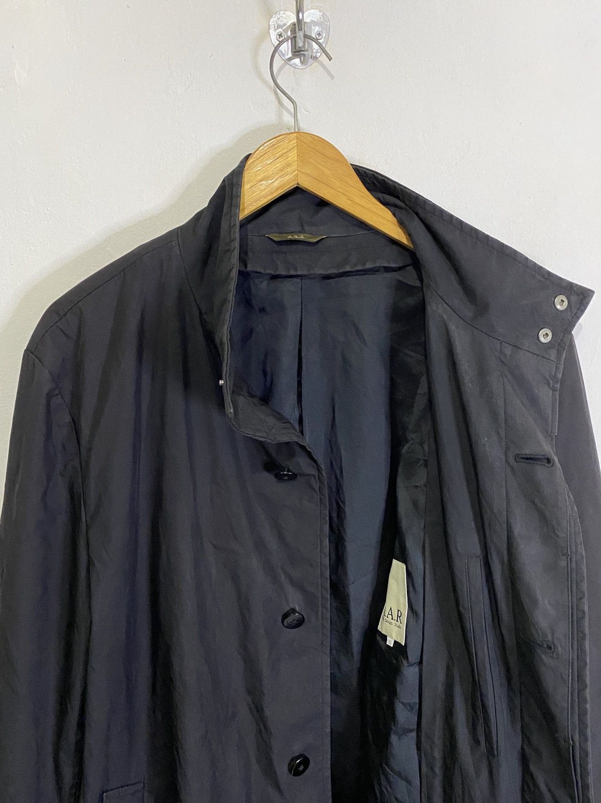 Yohji Yamamoto YY AAR POLYESTER Coat Size US L / EU 52-54 / 3 - 9 Thumbnail