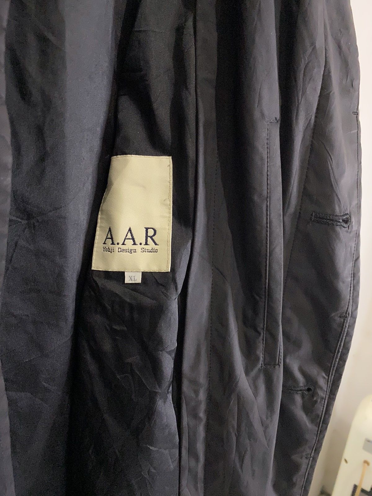 Yohji Yamamoto YY AAR POLYESTER Coat Size US L / EU 52-54 / 3 - 8 Thumbnail