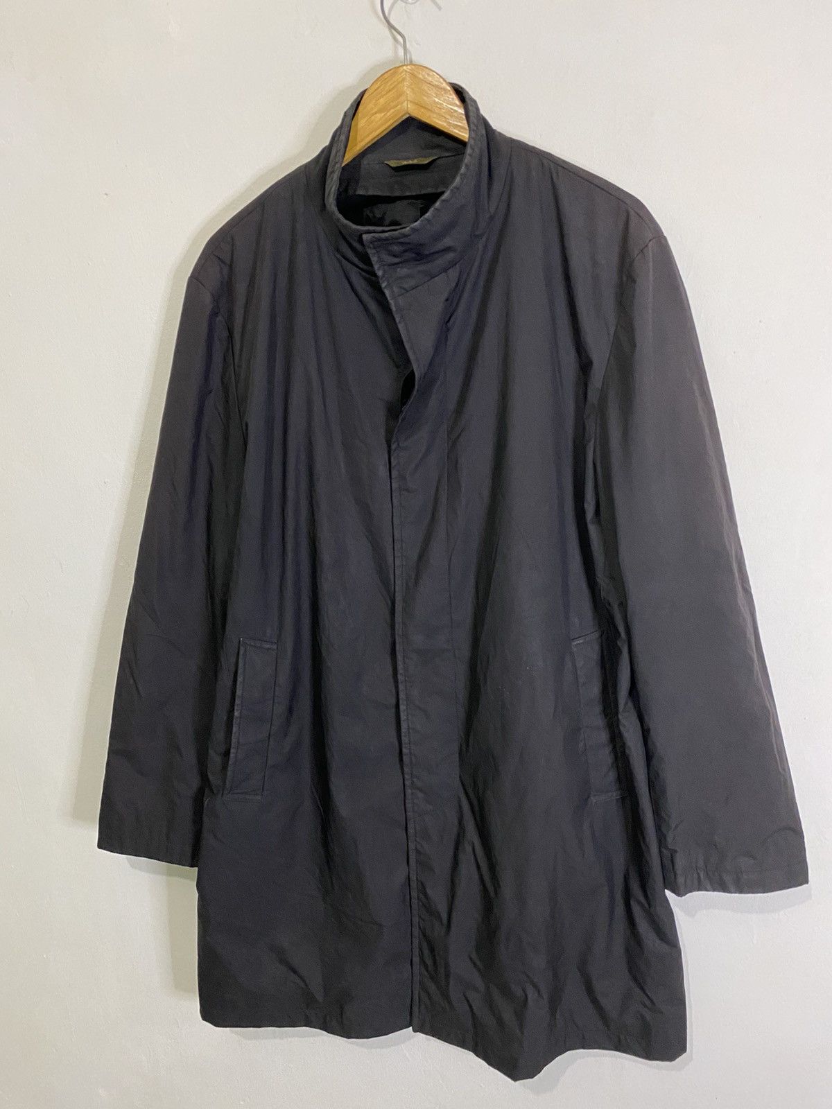 Yohji Yamamoto YY AAR POLYESTER Coat Size US L / EU 52-54 / 3 - 3 Thumbnail