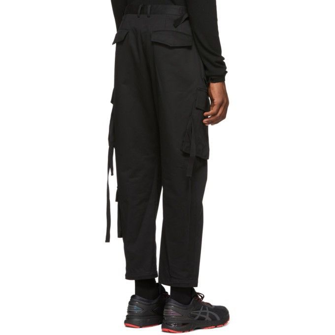 Juun.J Black Canvas Cargo Pants Size US 36 / EU 52 - 8 Thumbnail