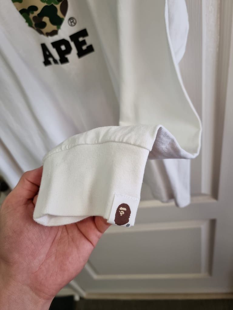 Bape A Bathing Ape Long Sleeve Camo T-Shirt Size US XL / EU 56 / 4 - 2 Thumbnail
