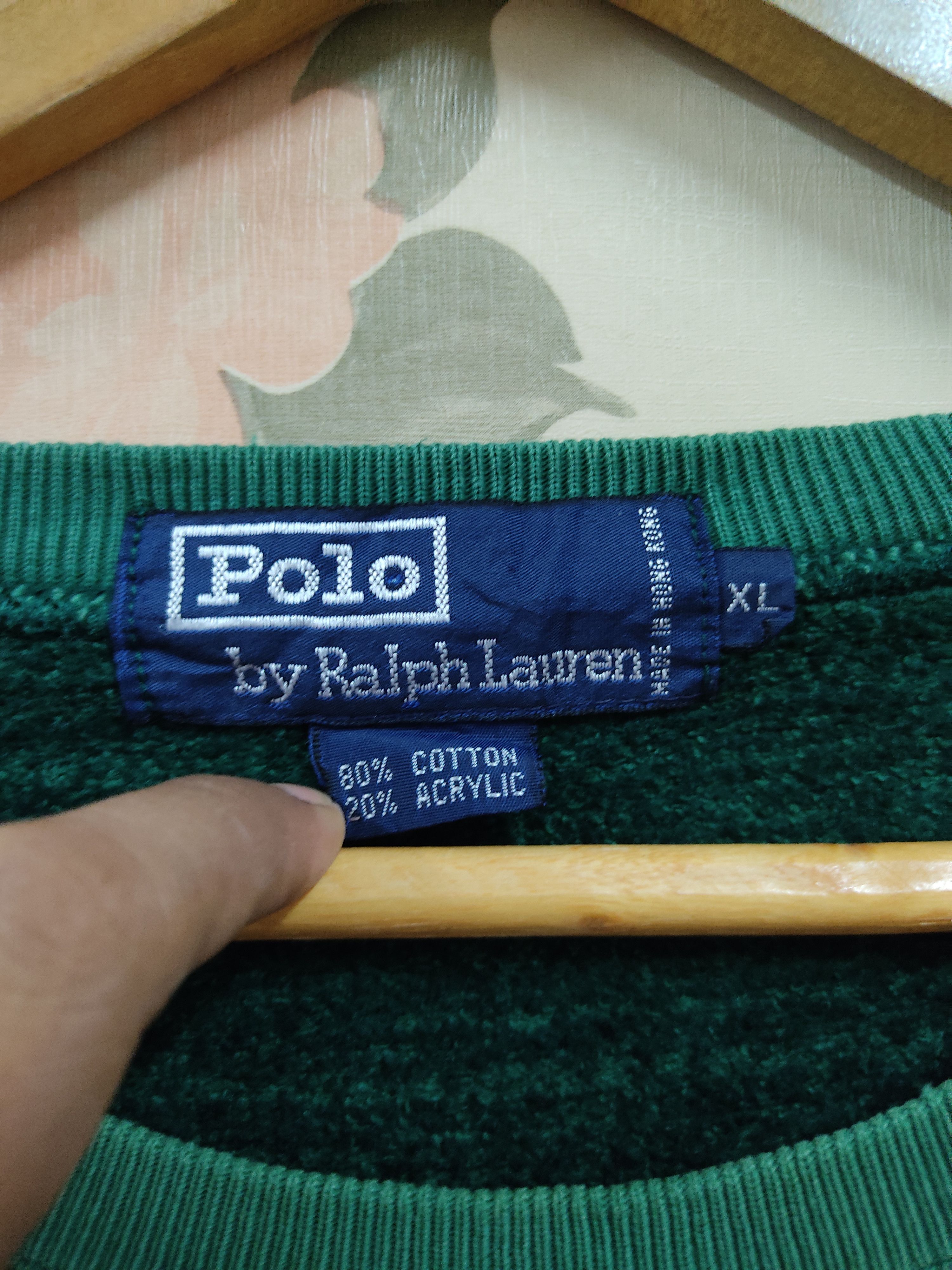 Polo Ralph Lauren × Ralph Lauren × Vintage Vintage Polo Ralph Lauren Sweatshirt XL Size Size US XL / EU 56 / 4 - 8 Thumbnail