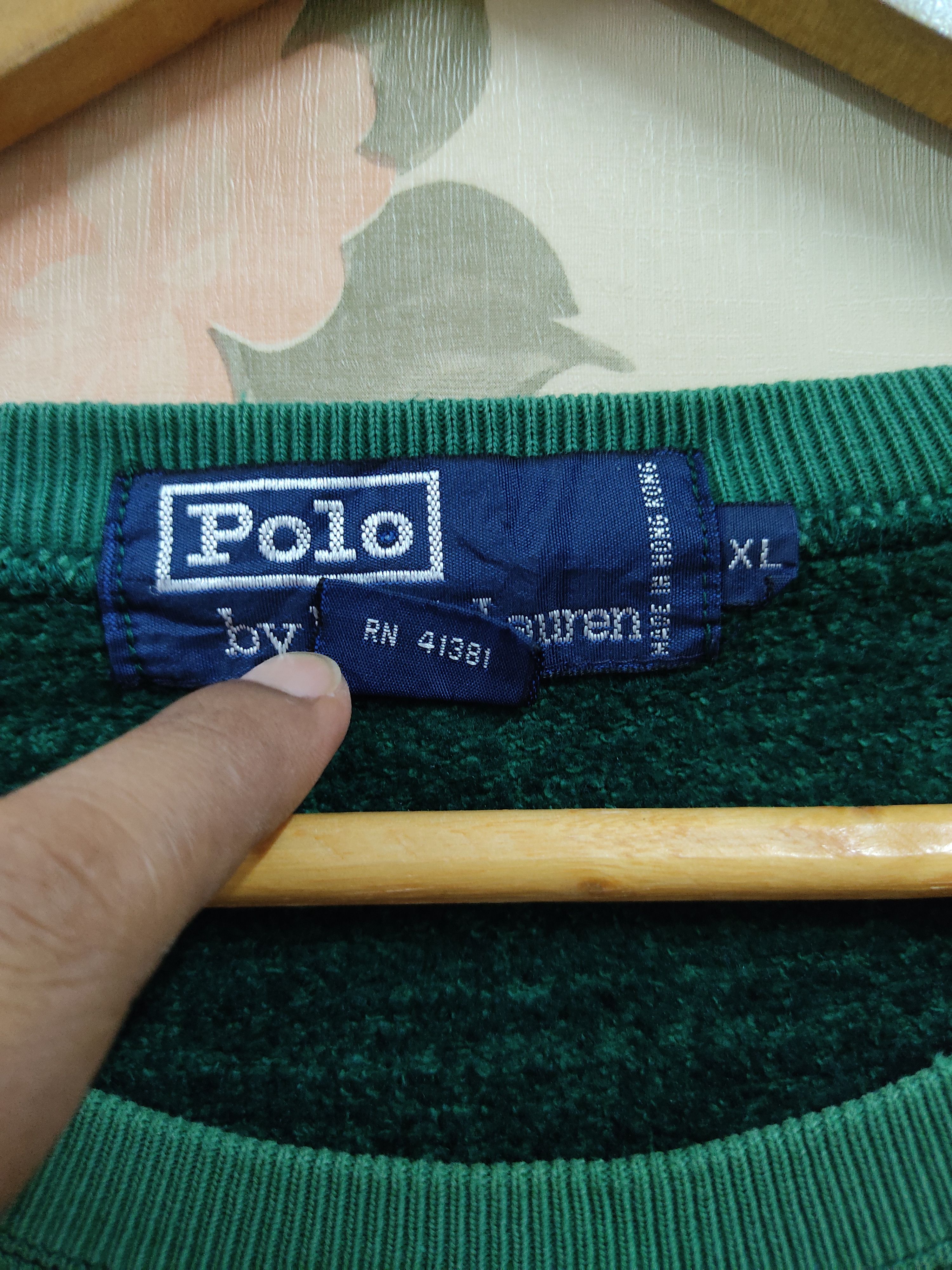 Polo Ralph Lauren × Ralph Lauren × Vintage Vintage Polo Ralph Lauren Sweatshirt XL Size Size US XL / EU 56 / 4 - 7 Thumbnail