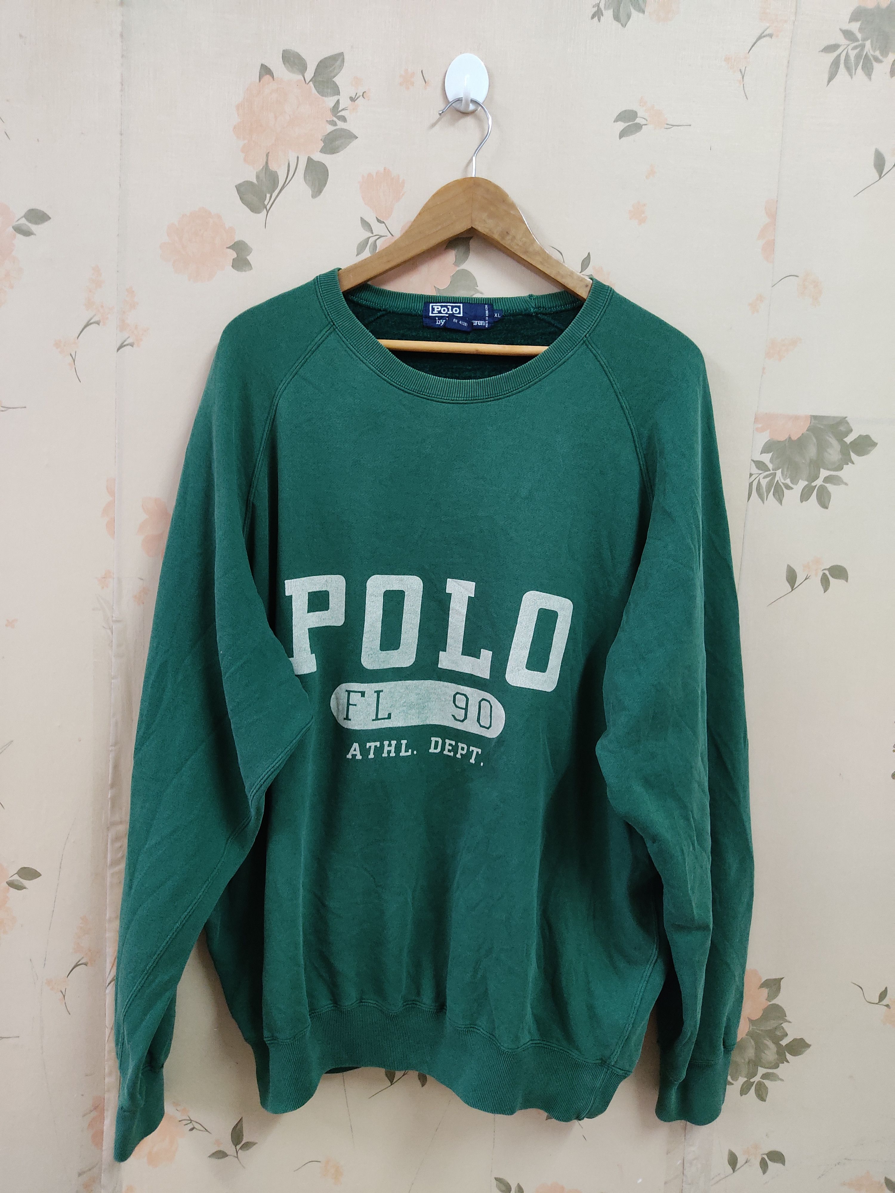 Polo Ralph Lauren × Ralph Lauren × Vintage Vintage Polo Ralph Lauren Sweatshirt XL Size Size US XL / EU 56 / 4 - 1 Thumbnail