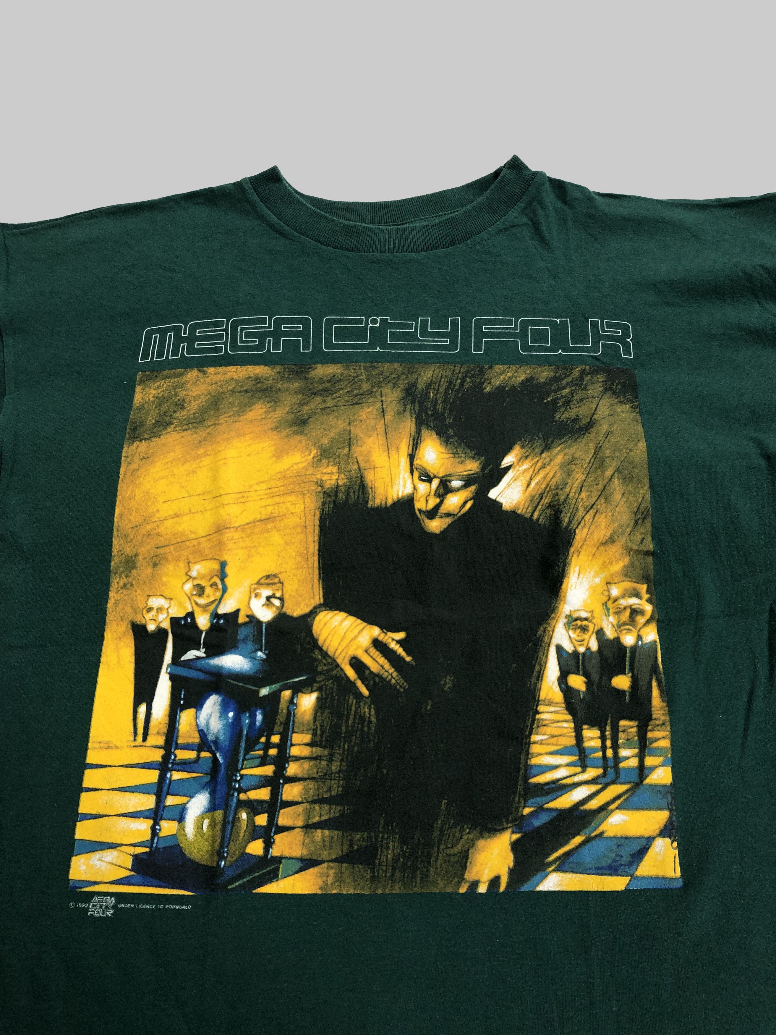 Band Tees Vintage 1992 Mega City Four Autumn Tour (Sonic Youth) Size US XL / EU 56 / 4 - 3 Thumbnail