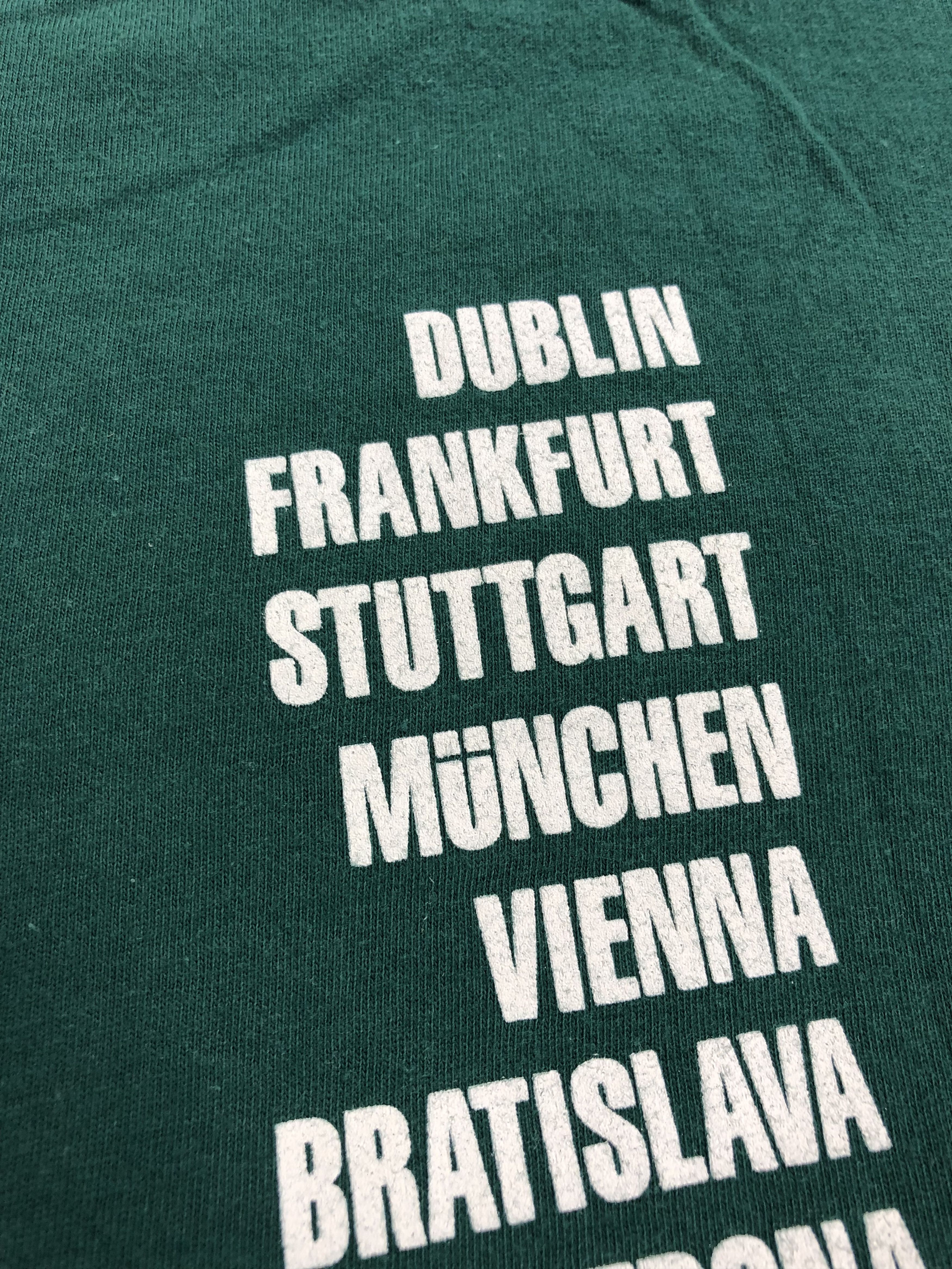 Band Tees Vintage 1992 Mega City Four Autumn Tour (Sonic Youth) Size US XL / EU 56 / 4 - 9 Thumbnail