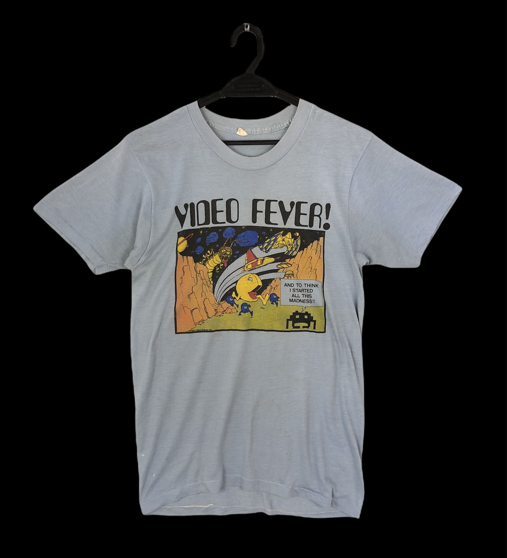 Vintage RARE🔥TRUE VINTAGE 1981 SPACE INVADERS PACMAN ARCADE TEE Size US M / EU 48-50 / 2 - 1 Thumbnail