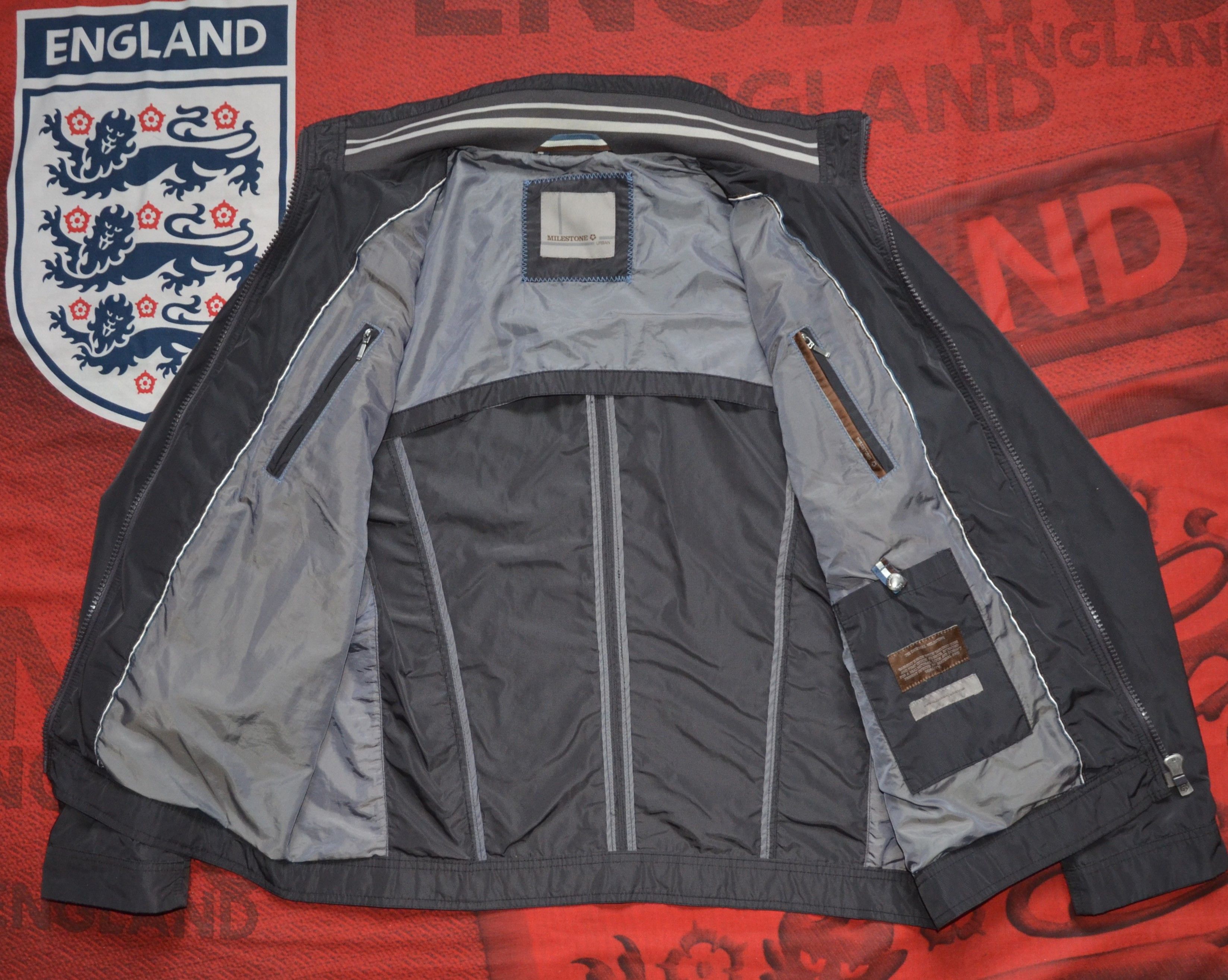 Milestone Milestone Laurenzo Mens Light Jacket Sportswear Casual Size US L / EU 52-54 / 3 - 8 Thumbnail