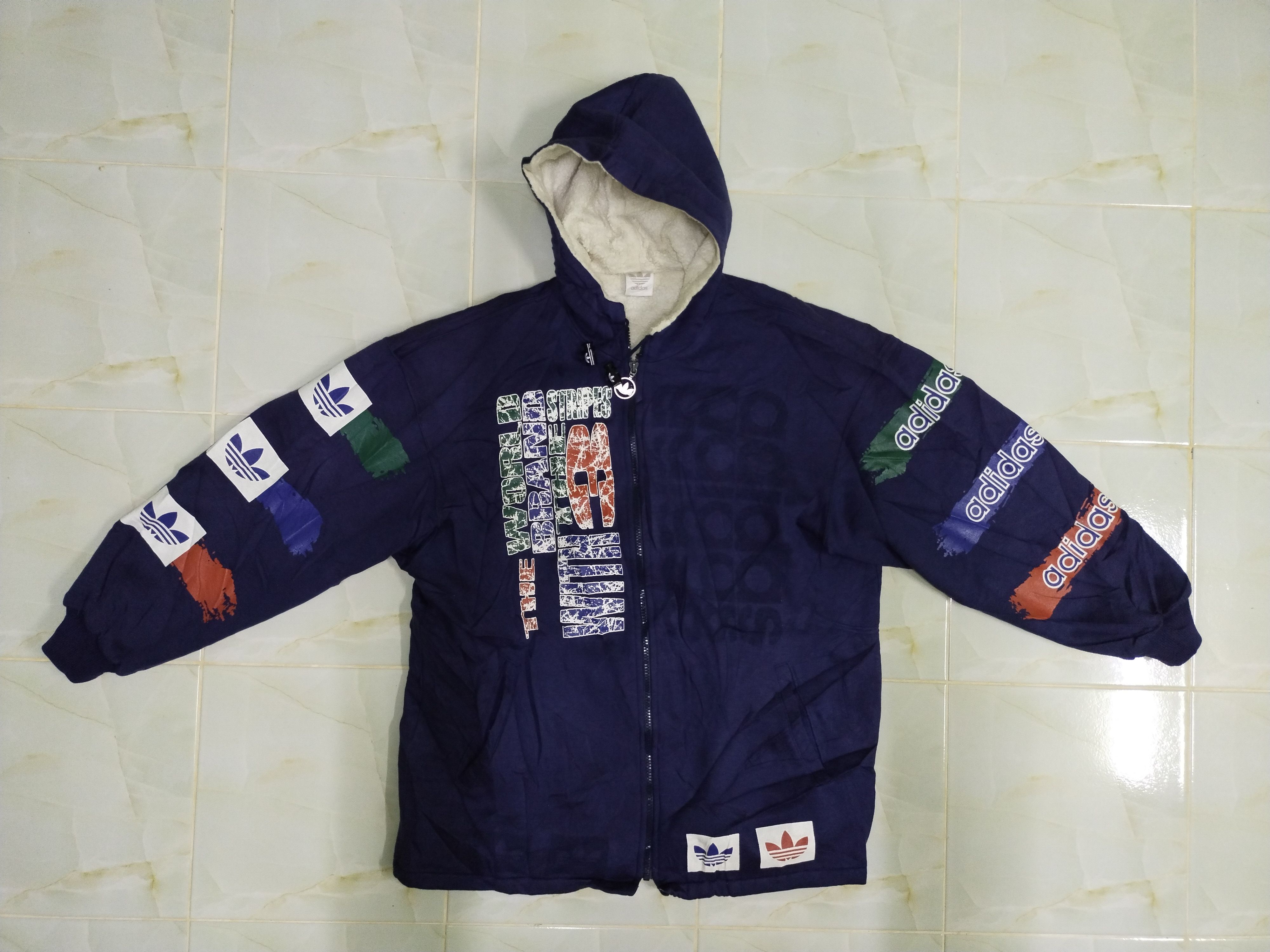 Adidas × Vintage ADIDAS DESCENTE JACKET HOODIE VINTAGE Size US M / EU 48-50 / 2 - 3 Thumbnail