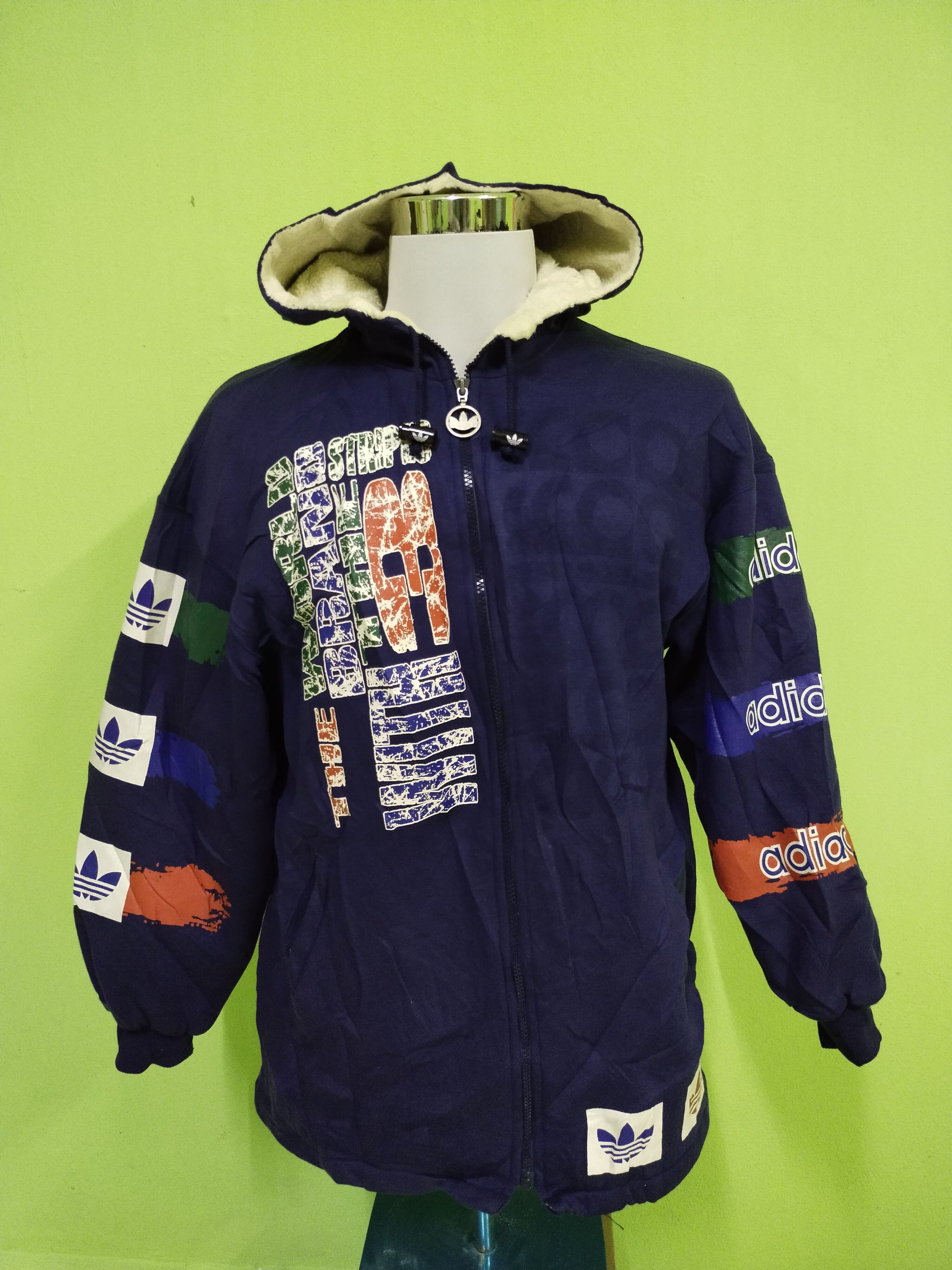 Adidas × Vintage ADIDAS DESCENTE JACKET HOODIE VINTAGE Size US M / EU 48-50 / 2 - 1 Thumbnail