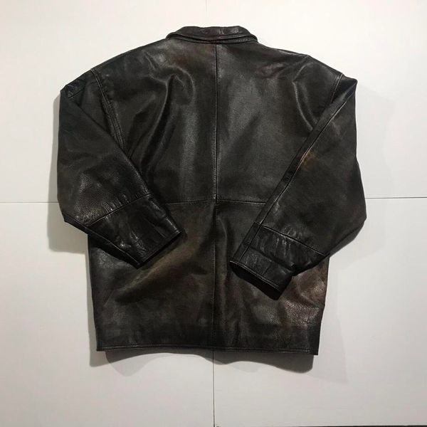 Vintage Vintage 80s Cavaricci leather jacket | Grailed