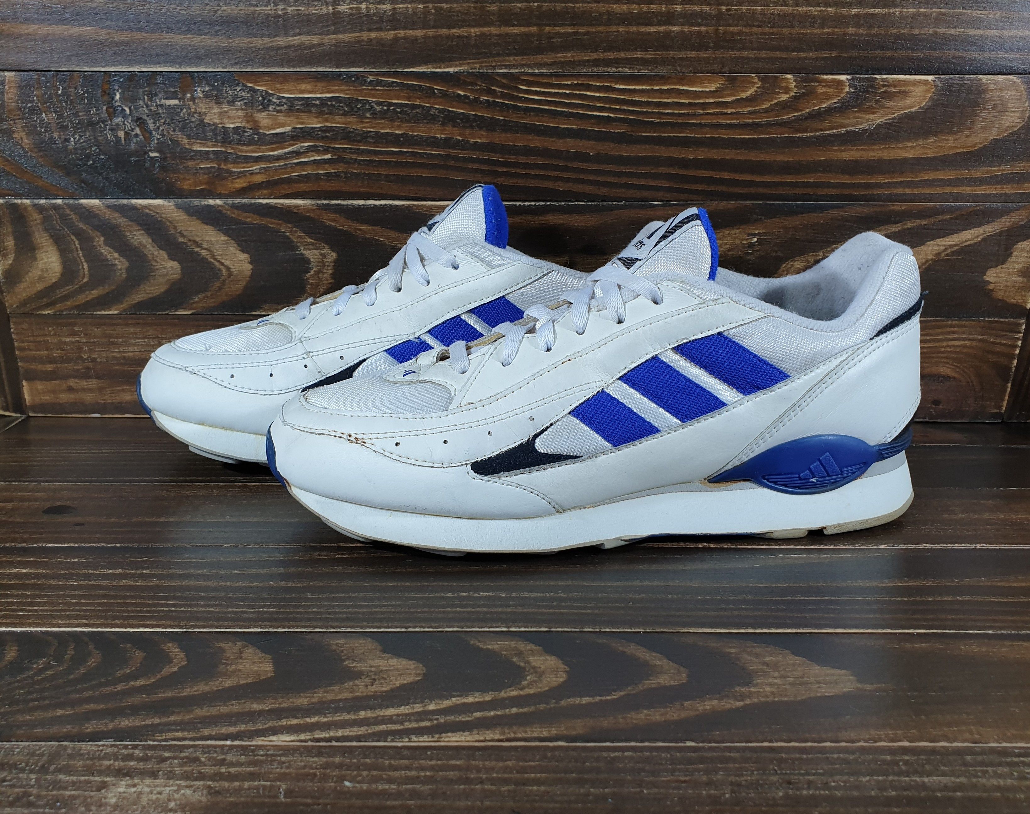 Adidas × Vintage Vintage Adidas 1997 Mens Sneakers Very Rare Retro Indonesia Size US 8.5 / EU 41-42 - 17 Thumbnail