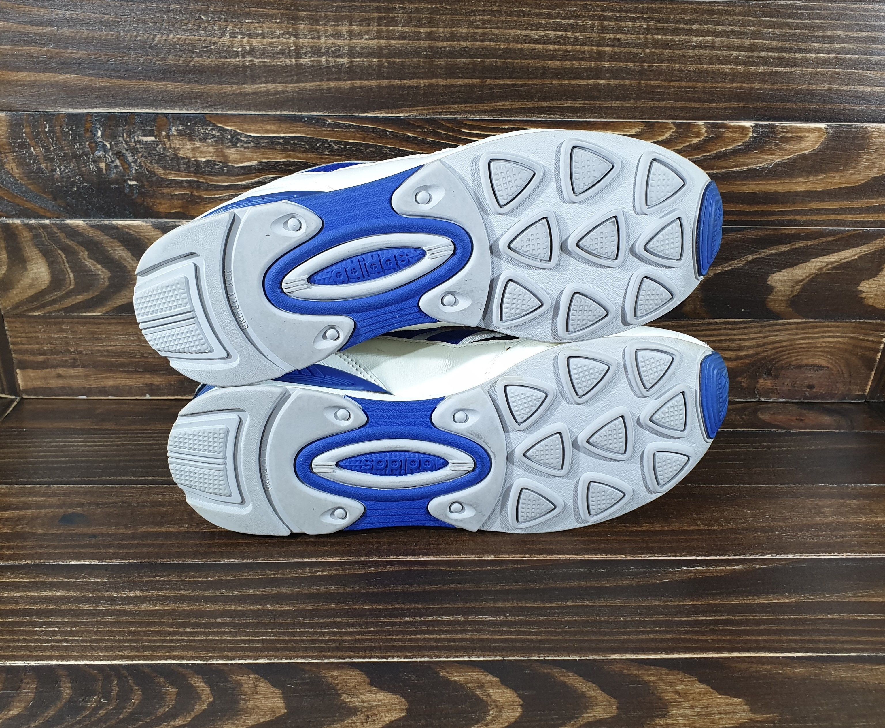 Adidas × Vintage Vintage Adidas 1997 Mens Sneakers Very Rare Retro Indonesia Size US 8.5 / EU 41-42 - 8 Thumbnail