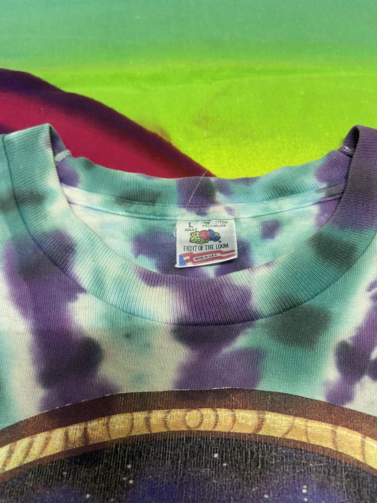 Band Tees Vintage 1994 Grateful Dead Summer Tour Band Music T-Shirt Size US L / EU 52-54 / 3 - 2 Thumbnail