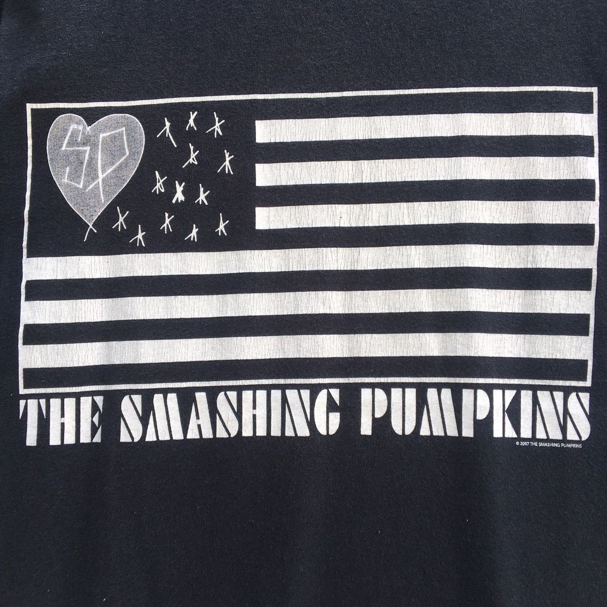 Band Tees Vintage Rare The Smashing Pumpkins US Flag Tshirt Size US S / EU 44-46 / 1 - 5 Thumbnail