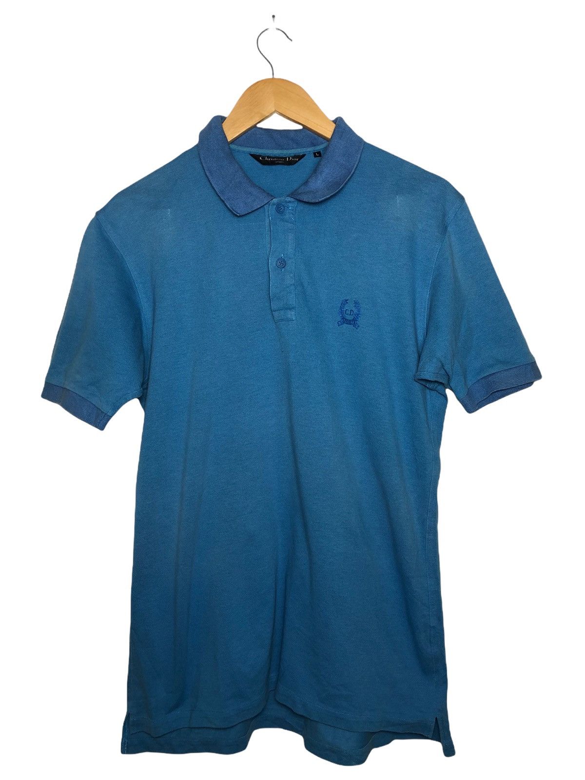 Christian Dior Monsieur × Vintage Vintage Christian Dior Polos Tee Size US M / EU 48-50 / 2 - 1 Thumbnail