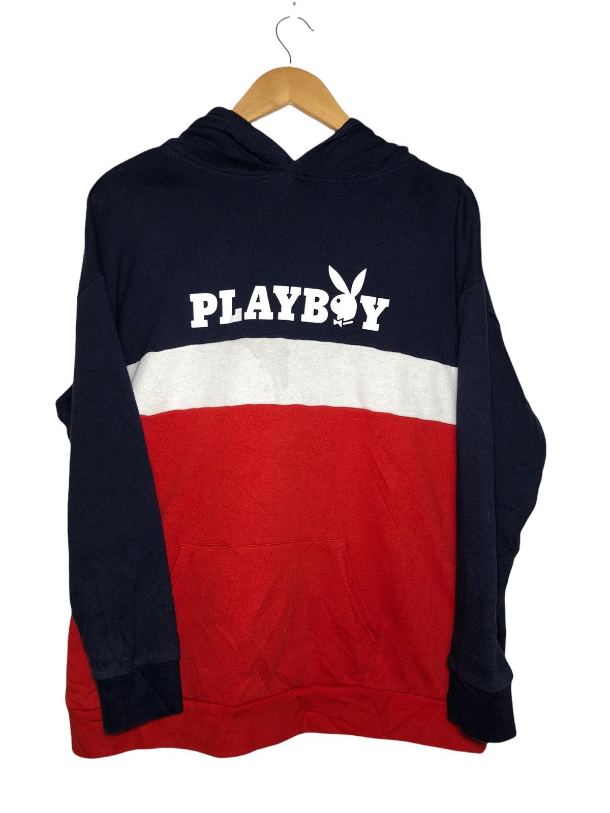 Japanese Brand × Playboy × Vintage Playboy Bunny spellout Hoodies Size US L / EU 52-54 / 3 - 1 Thumbnail