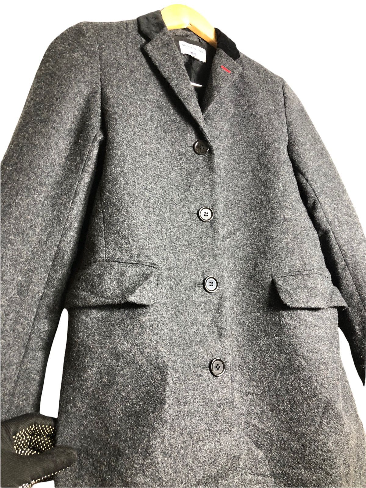 Japanese Brand × Uniqlo uniqlo x Ines De La Fressange long wool coat Size US S / EU 44-46 / 1 - 4 Thumbnail