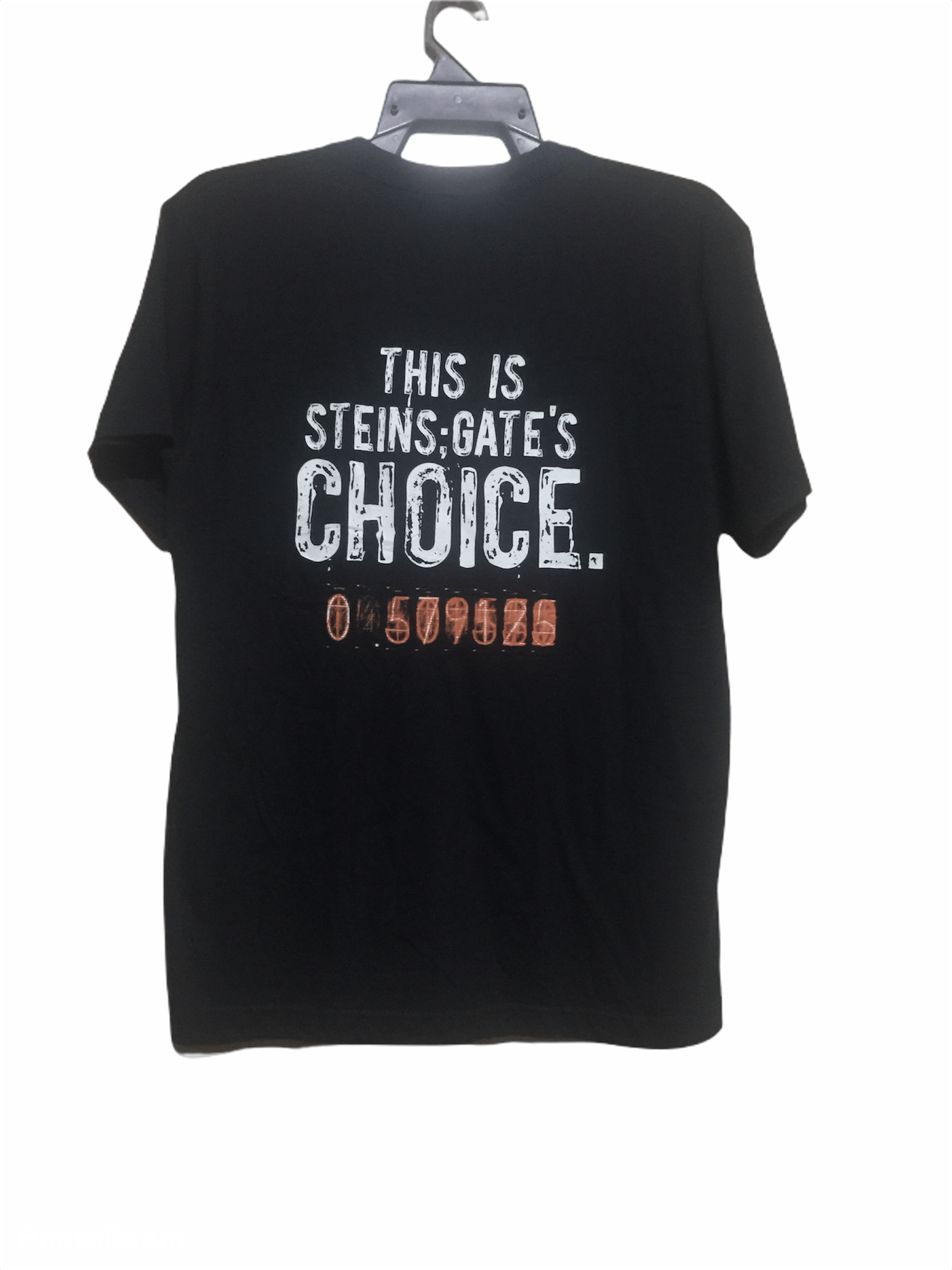 Anime × Japanese Brand 🔥Rare🔥Steins Gate El Psy Congroo By Cospa Anime Tee Size US M / EU 48-50 / 2 - 1 Thumbnail