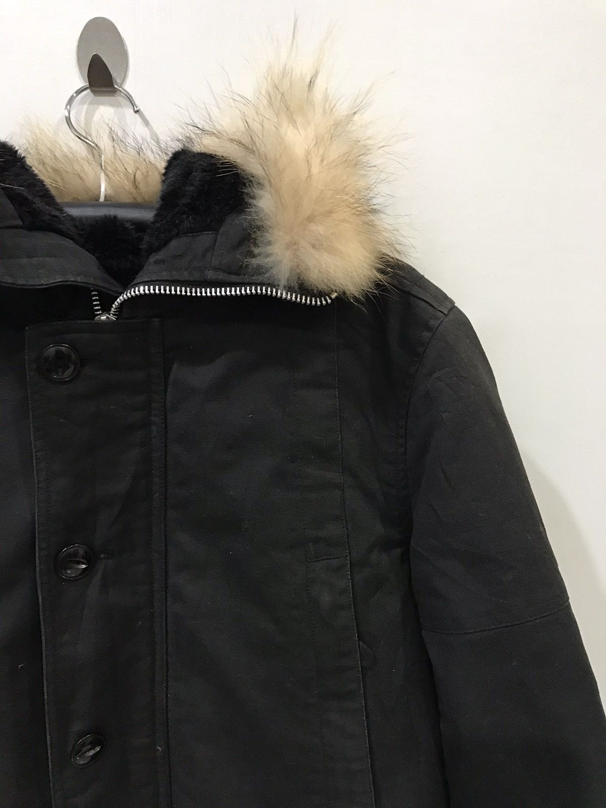 Japanese Brand THE STOOGES Fur Multipockets Union Made Military OverCoat Size US M / EU 48-50 / 2 - 3 Thumbnail
