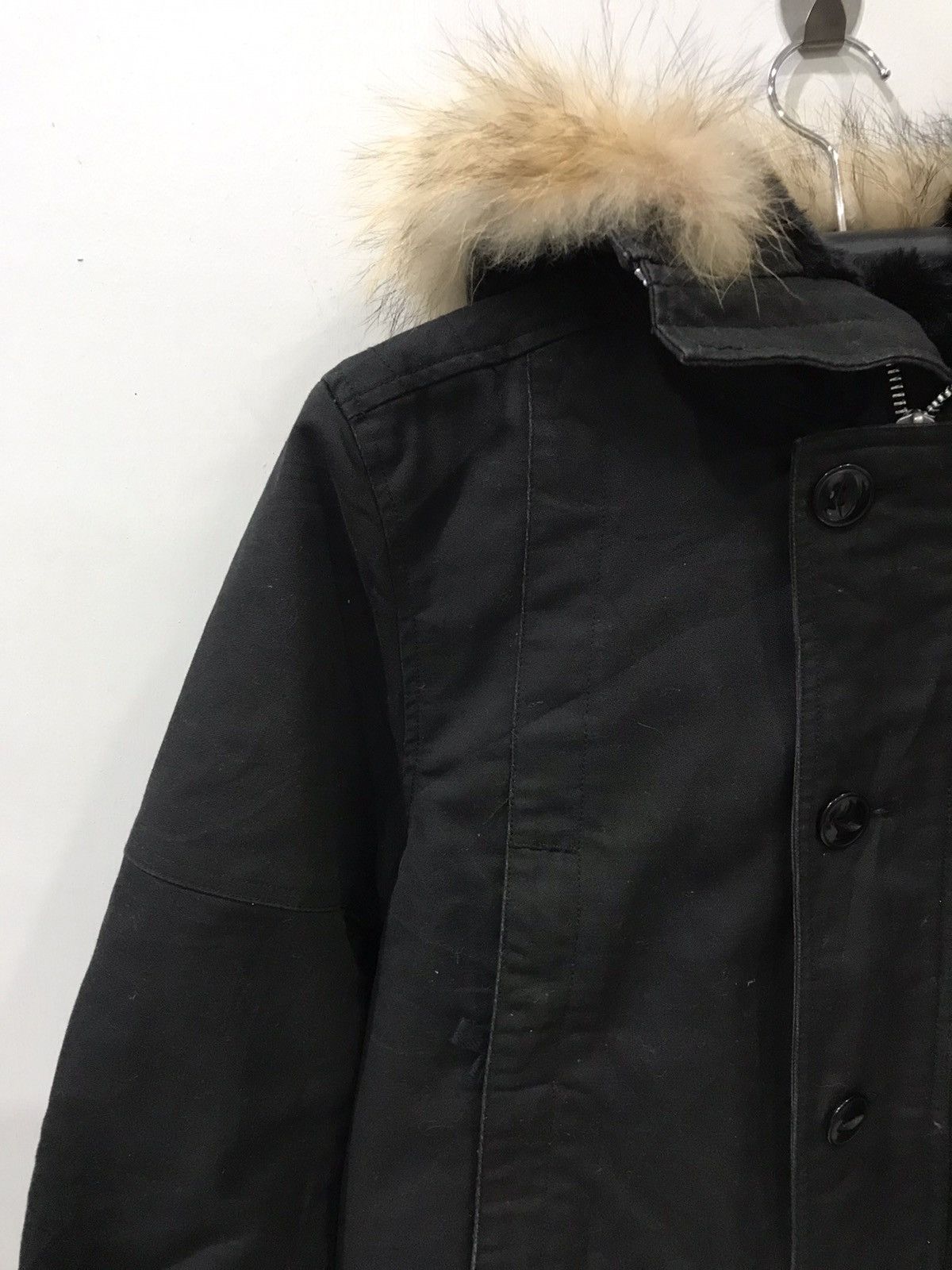 Japanese Brand THE STOOGES Fur Multipockets Union Made Military OverCoat Size US M / EU 48-50 / 2 - 4 Thumbnail