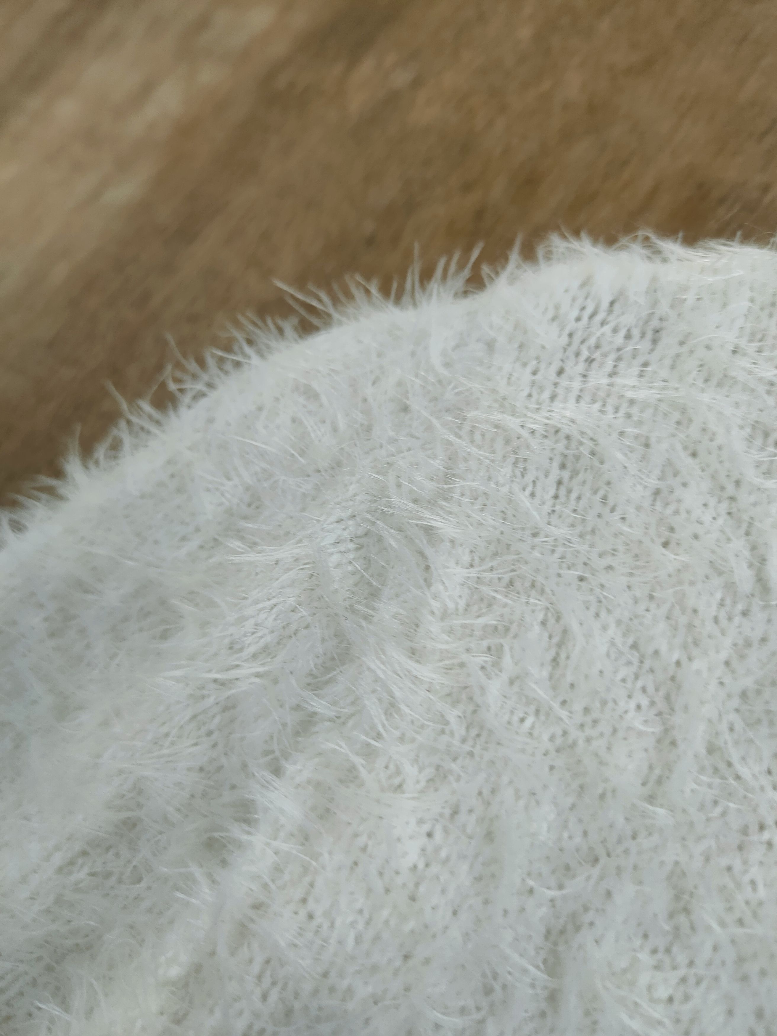 Homespun Knitwear D Shoop mohair fur shag shaggy knitwear #46-1027 Size US S / EU 44-46 / 1 - 6 Thumbnail