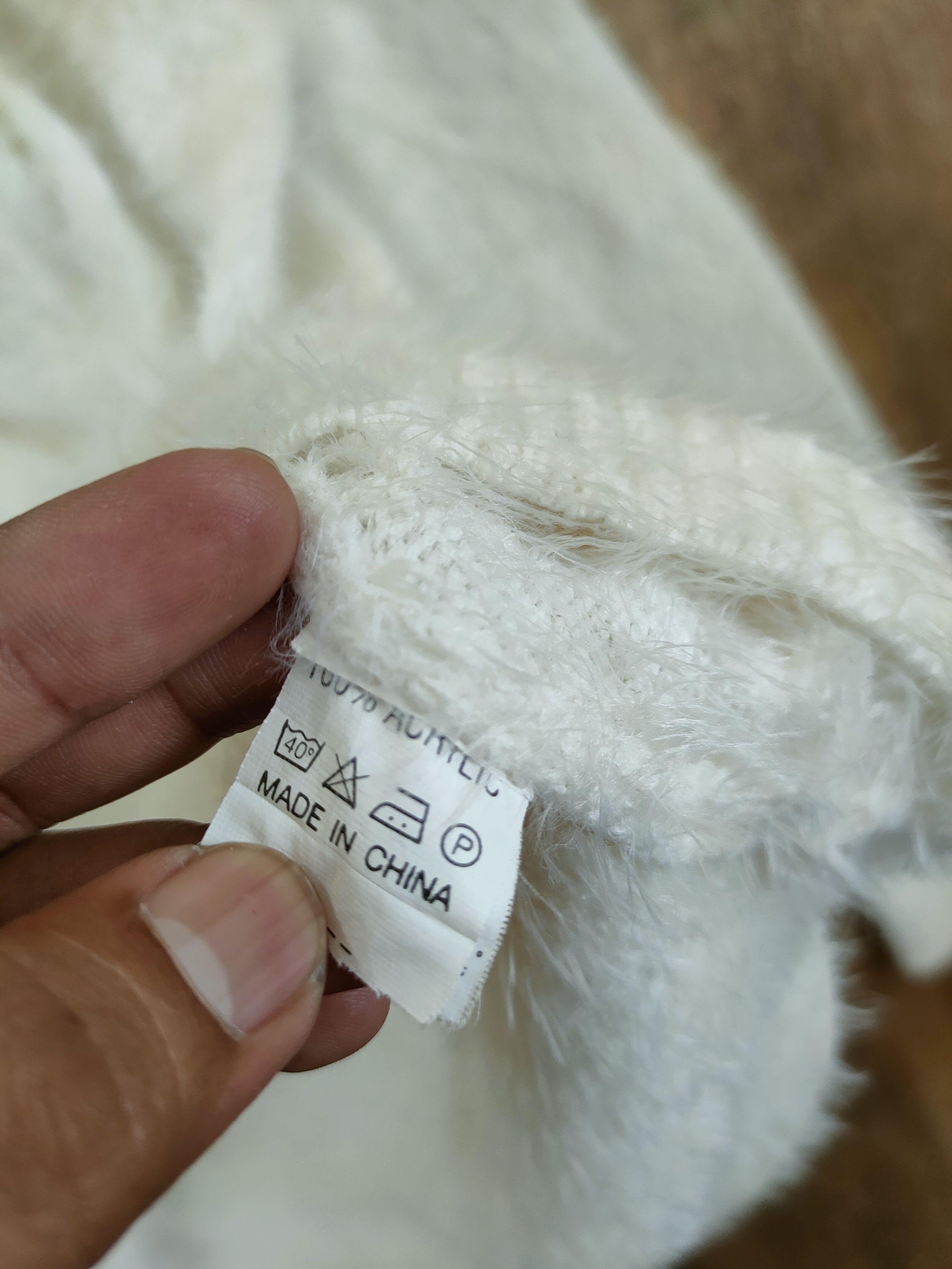 Homespun Knitwear D Shoop mohair fur shag shaggy knitwear #46-1027 Size US S / EU 44-46 / 1 - 8 Thumbnail