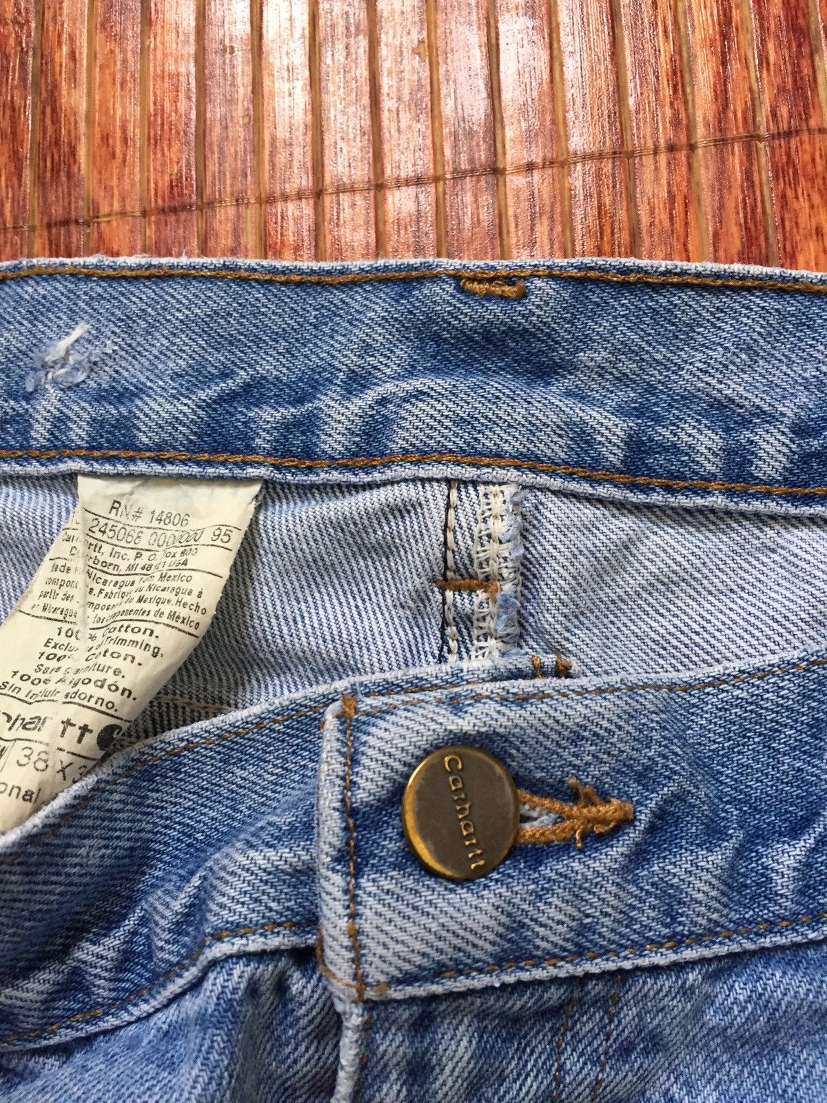 Carhartt 💥SALE💥Vintage Carhartt Jeans . Size US 36 / EU 52 - 16 Thumbnail