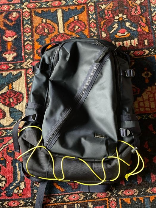 Porter Things Nylon-Twill and Cubic Eye-Piqué Backpack | Grailed