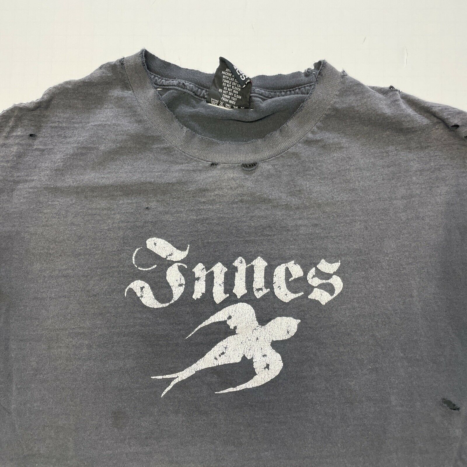 Other Innes Skate T Shirt Faded Heavy Distressed L Size US L / EU 52-54 / 3 - 6 Thumbnail